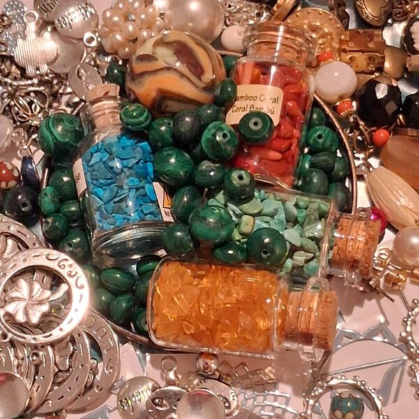 Vintage Jewelry Craft Lot, Metaphysical - Image 2