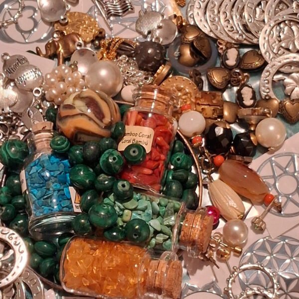 Vintage Jewelry Craft Lot, Metaphysical - Image 5